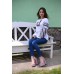Embroidered blouse "Agatha"